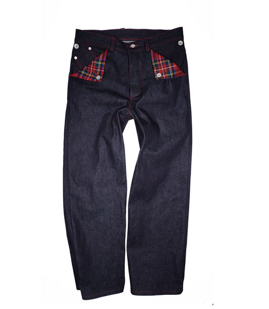 LE DENIM TARTAN